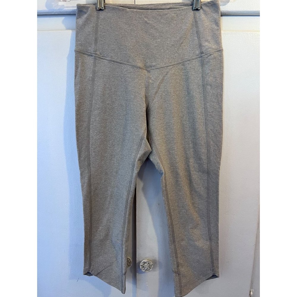 Zella Soft Leggings - Size Small - 21" Long - Oatmeal/Cream Space Dye
